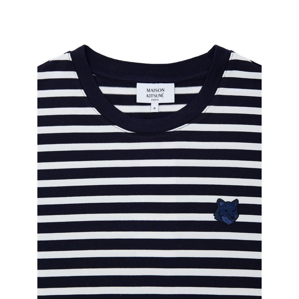 Blue Cotton Long Sleeve