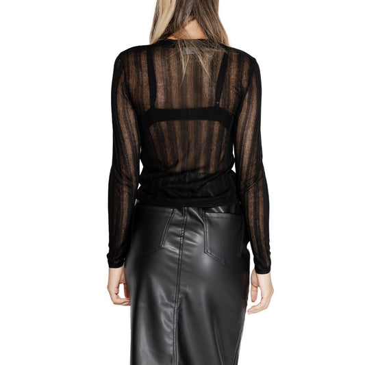 Black Viscose Sportswear