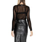 Black Viscose Sportswear