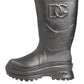 Black Argento Pull On Rain Boots Shoes