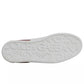 White Red Leather Logo Portofino Sneaker
