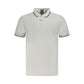 Gray Cotton Polo Shirt