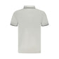 Gray Cotton Polo Shirt