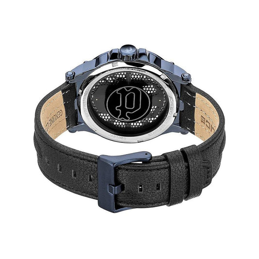 Black Leather Watch