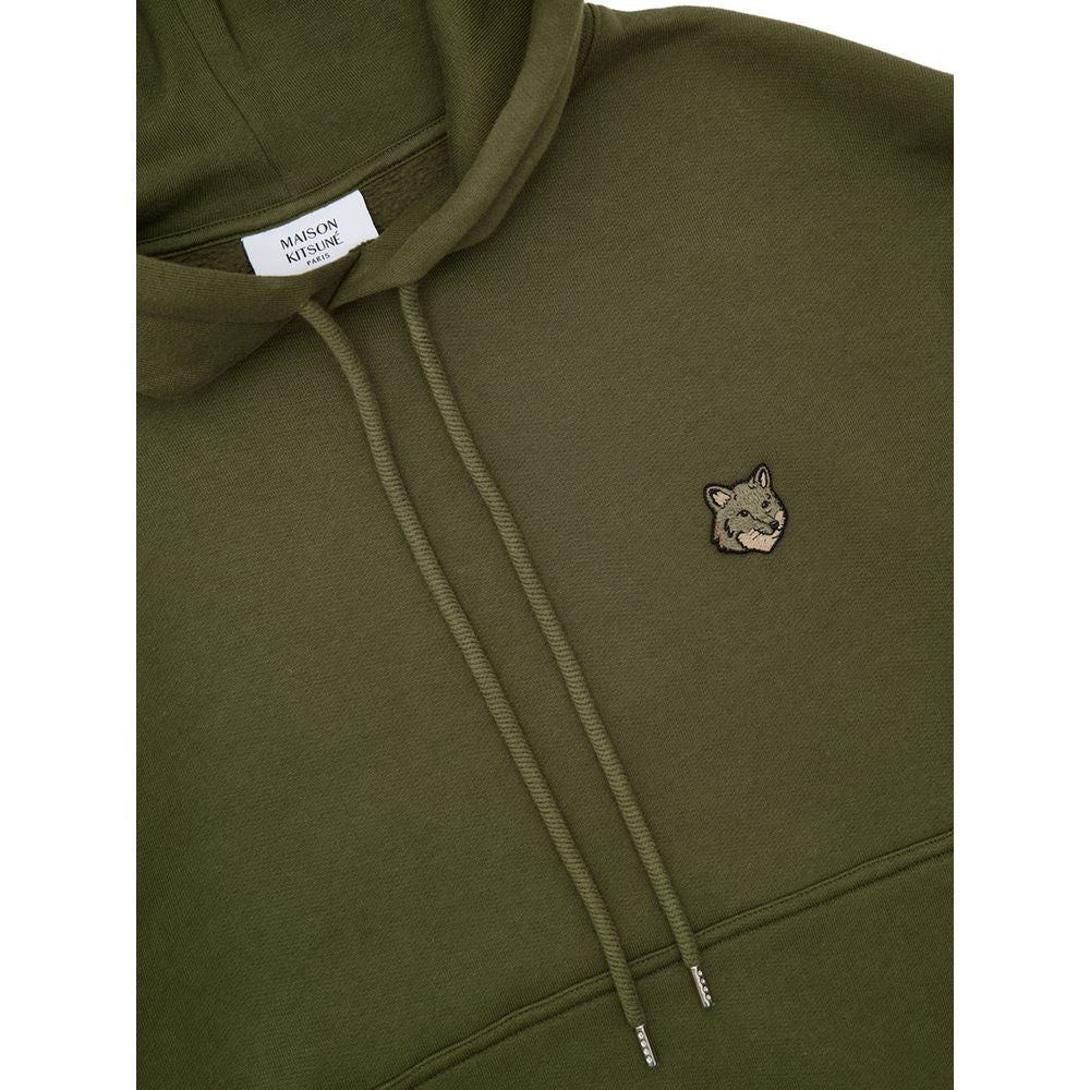 Green Cotton Hoody