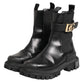 Black Gold DG Logo Trekking Calf Boots Shoes