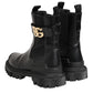 Black Gold DG Logo Trekking Calf Boots Shoes