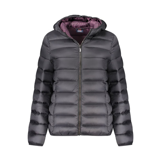 Black Polyamide Women Jacket