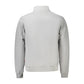 Gray Polyester Men Jacket