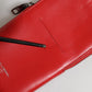 Red Leather Purse Phone Sling Crossbody Neck Strap Bag