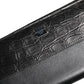 Black Leather DG Plaque Zip Around Continental Wallet