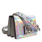 Metallic Silver Holographic Shoulder Crossbody Bag