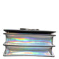 Metallic Silver Holographic Shoulder Crossbody Bag