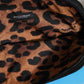 Blue Nylon DG Logo Print Clutch Zip Pouch Bag