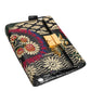Multicolor Jacquard Floral Document Briefcase Bag