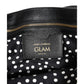 Brown Leopard GLAM Leather Logo Plaque Tote Bag