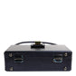 Blue DG BOX Lambskin Leather Crossbody Strap Bag