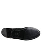 Black Leather Floral Lace Dress Formal  Shoes