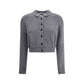 Polo Cardigan crop