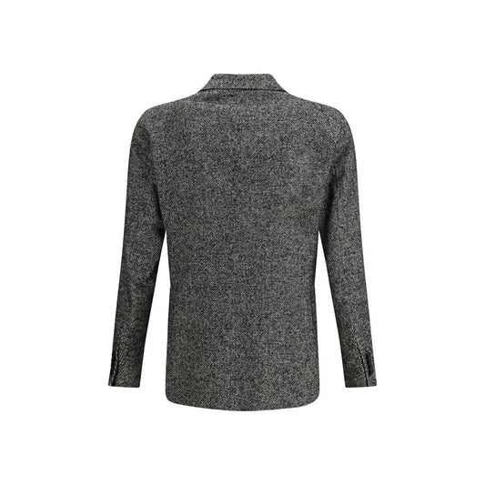 Gray Wool Blazer