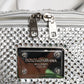 Silver Crystal-Embellished Belt Strap Bag