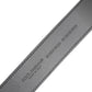 Black Leather Classic Metal Logo Buckle Belt
