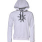 White Sacred Heart Hooded Sweatshirt Sweater