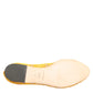 Yellow Taormina Lace Crystals Flats Shoes