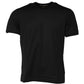 Black Cotton Logo Print Crew Neck T-shirt
