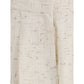 Buttoned fabric Pants