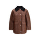 Shiny Quilt Midi Jacket