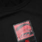 Black Eye Print Cotton Men Crew Neck T-shirt