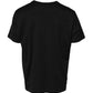Black Chain Necklace Cotton Crewneck T-shirt