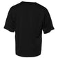 Black Cotton Crew Neck Short Sleeves T-shirt