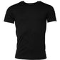 Black Cotton Crewneck Short Sleeves T-shirt