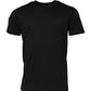 Black Logo Plaque Cotton Crew Neck T-shirt