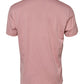 Pink Logo Plaque Cotton Crew Neck T-shirt