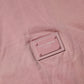 Pink Logo Plaque Cotton Crew Neck T-shirt