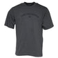 Gray Logo Graphic Cotton Crew Neck T-shirt