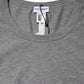 Gray Crew Neck Short Sleeves Underwear T-shirt