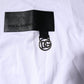 White Logo Crew Neck Short Sleeves T-shirt
