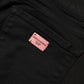 Black Cotton Skinny Mid Waist Denim Jeans