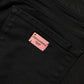 Black Cotton Skinny Mid Waist Denim Jeans