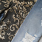 Multicolor Patchwork Tapered Denim Jeans