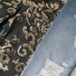 Multicolor Patchwork Tapered Denim Jeans