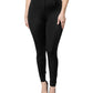 Black Nylon Leggings Stretch Pants