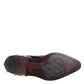 Black Leather Faux Pearl Dress Broque Shoes
