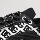 Black Logo Lace Up Low Top NS1 Sneakers