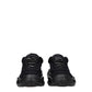 Black Fabric Chunky Sneakers