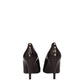 Brown Leather High Heel Pumps